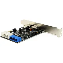 Контролер відеоспостекреження STLab U-780 USB 3.0 4 канали (2 зовн.+2 внутр.) PCI-E