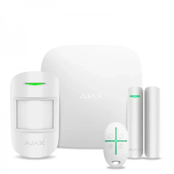 Комплект сигналізації Ajax StarterKit Plus White GSM