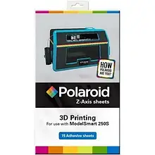Підкладка-лист для 3D-принтера Polaroid 3D-ZS-PL-9002-00 ModelSmart 250s, 300х150мм, 15л