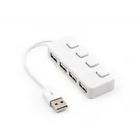 USB-хаб Voltronic YT-H4L-W/01646 White 4-ports USB2.0