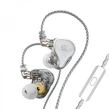 Bluetooth-гарнітура KZ ZAS White з мікрофоном (F00260218)