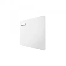 Безконтактна картка Ajax Pass White 100 шт