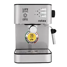 Кавоварка Rotex Life Espresso RCM750-S Chrome