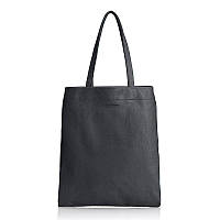 Жіноча шкіряна сумка POOLPARTY Daily-tote-black