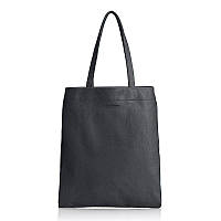 Женская кожаная сумка POOLPARTY Daily Tote (daily-tote-black)