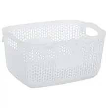 Кошик для білизни Violet House 1008 Віолетта White 5 л 20х26.5х13.5 см