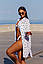 Жіноча довга легка сорочка зі штапелю розмір 50/54, різні кольори, фото 6