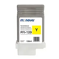 Совместимый картридж MC-NOVA PFI-120Y для Canon TM-200/300, Yellow, 130 мл