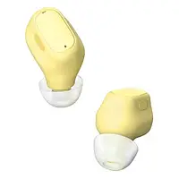 Беспроводные наушники Baseus Encok WM01 Yellow Bluetooth, вакуумные с микрофоном NGWM01-0Y