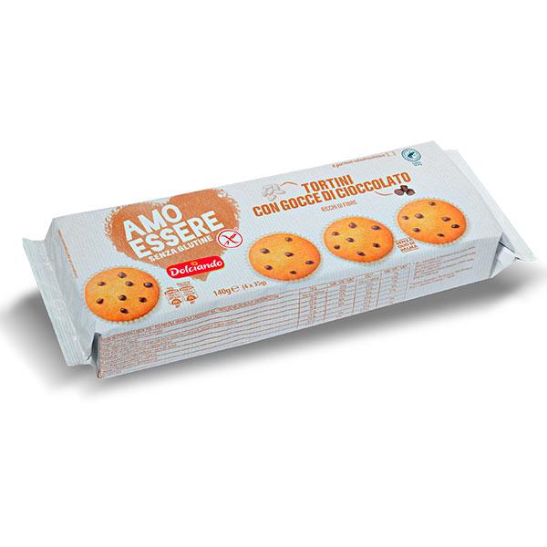 Безглютенові кекси Tortini Dolciando Amo Essere 140гр