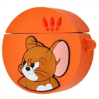 Чехол для наушников Infinity Airpods 1/2 Tom and Jerry Circle Case Brown