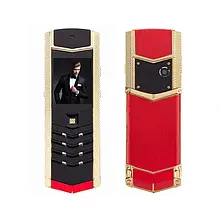 Кнопковий телефон H-Mobile V1 (Hope V1) Red Gold Vertu design