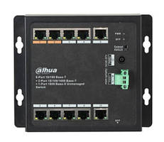 Комутатор 8 портів некерований Dahua DH-PFS3111-8ET-96-F PoE