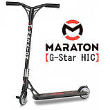 Трюковий самокат Maraton G-Star HIC Чорний + Пеги, фото 6
