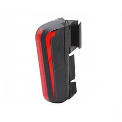 Блимавка задня Moon Cerberus 150 люмен, вбудований акум, USB TYPE-C кабель, чорна