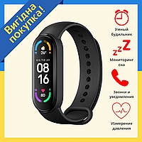 Водонепроницаемый фитнес-браслет Mi Band 6 | Смарт часы Smart Watch М6 Fit с измерением кислорода и давления