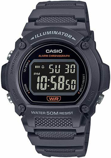 Годинник наручних чоловічий Casio W-219H-8B