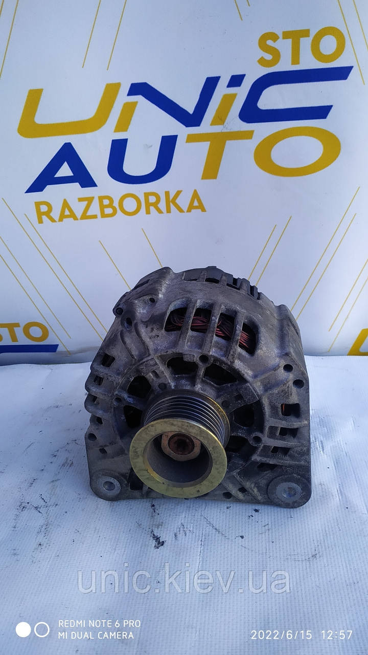 Генератор SG12B098 Valeo 125A Рено 1.9 dci б/в