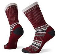 Шкарпетки жіночі Smartwool Women's Everyday Cozy Cabin Crew, Tibetan Red, р.S (SW 10048.A25-S)