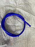 Шланг вакууму трамблера ваз 2101 2104 2105 2106 2107 2108 2109 заз 1102 1103 таврія славута силіконовий синій, фото 6
