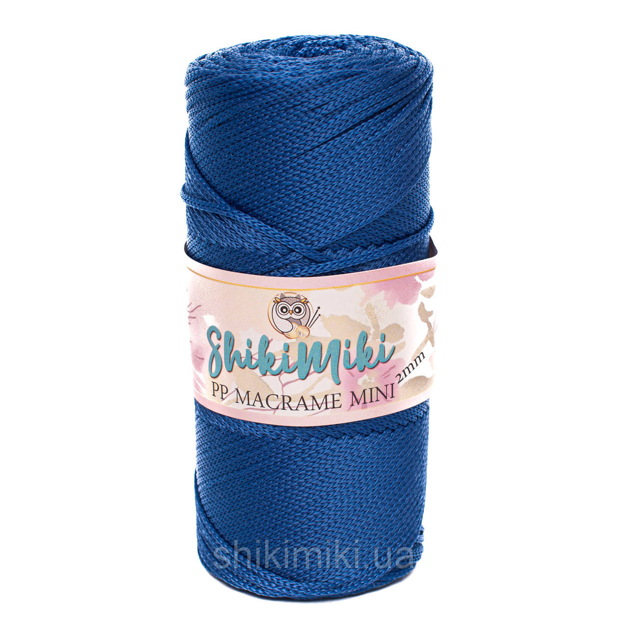 Трикотажний шнур поліпропіленовий PP Macrame, колір Ультрамарин