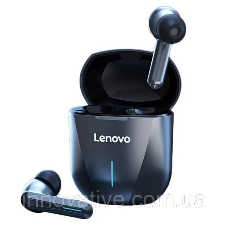 Бездротові Bluetooth-навушники Lenovo XG01 з ігровим режимом (Сірий)
