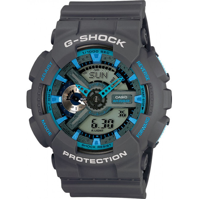 Годинник чоловічий Casio G-Shock GA-110TS-8A2ER протиударний водонепроникний