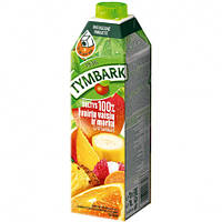 Сок Мультифрукт 100% с витаминами Tymbark Multifruit 1 л Польша