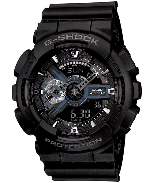 Годинник чоловічий Casio G-Shock GA-110-1BER протиударний водонепроникний
