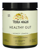 Terra Origin, Healthy Gut, добавка для поддержки здорового ЖКТ, медово-лимонный вкус, 8,16 унции (232 г)