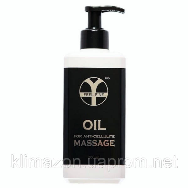 Масло для антицеллюлитного массажа Oil for Anti-cellulite Massage Feel Fine 500 - фото 1 - id-p1788674621