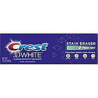 Отбеливающая зубная паста Crest 3D White Stain Eraser Fresh Mint Whitening Toothpaste свежая мята 99 г