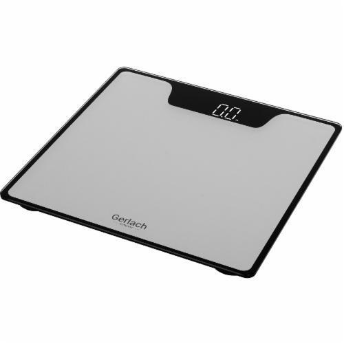 Ваги підлогові Gerlach GL 8167 silver LED до 180kg Німеччина