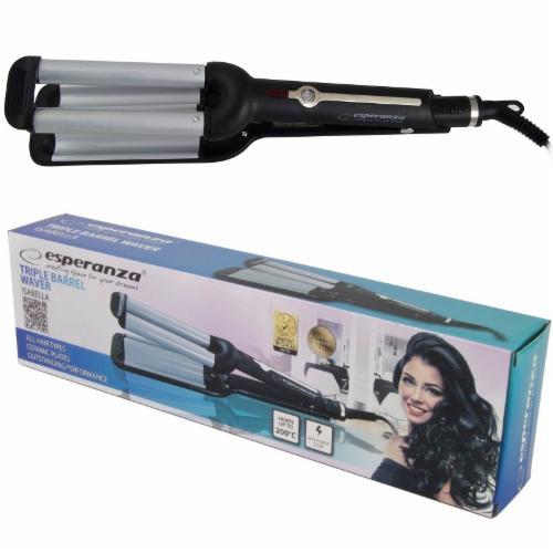 Плойка потрійна керамічна Esperanza EBL013 Isabella Польща, фото 1