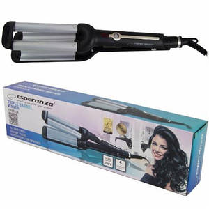 Плойка потрійна керамічна Esperanza EBL013 Isabella Польща