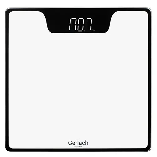 Ваги підлогові Gerlach GL 8167 white до 180kg
