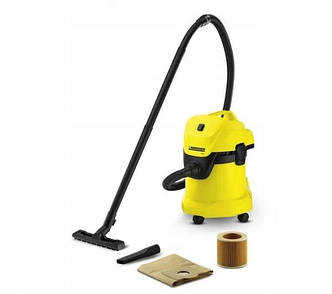 Промисловий пилосос мокрий і сухий прибирання Karcher WD 3