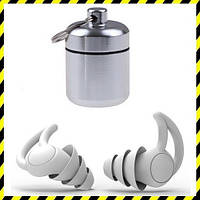 Беруші для стрільби, для військових тактичні пасивні Tactical ProPlugs Grey 3 fl