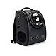 Рюкзак транспортер для собак, кішок чорний 4561574, фото 2