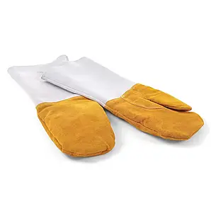 Рукавички пекарські +250 С 2 шт 46 см шкіряні Hendi 556658