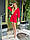 Пляжний костюм із софту. Колір червоний, розмір 46-48, фото 4