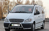 Кенгурятник усатый d60 на Mercedes Vito 2003-2010+ 639 усиленная защита на Мерседес Вито