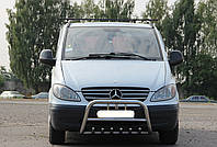 Кенгурятник на Mercedes Vito 2003-2014+ из нержавеющей стали