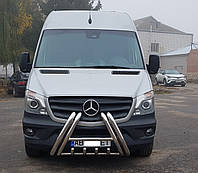 Кенгурятник на Mercedes Sprinter 2006-2014+ передняя защита бампера