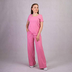 Комплект футболки + штани фулікра "Клеш колір рожевий" 42р.