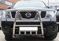 Кенгурятник на Nissan Pathfinder 2006-2013 d60 передняя защита бампера из нержавеющей стали