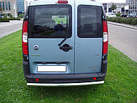 Защита заднего бампера УС d60 Fiat Doblo 2004-2009 защита на Фиат Добло