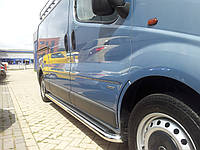 Боковые пороги площадки Renault Trafic, Opel Vivaro, Nissan Primastar длинная база L2