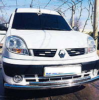 Кенгурятник УС двойной d60/42 на Renault Kangoo 1998-2008 передняя защита на Рено кенго