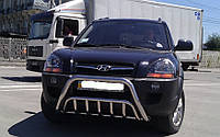 Кенгурятник на Hyundai Tucson 2004-2015 Усиленная защита на хюндай туксон